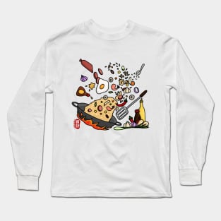 Fried Rice - color Long Sleeve T-Shirt